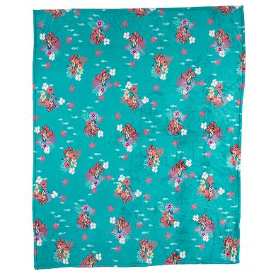 Disney's The Little Mermaid Ariel Oversized Supersoft Plush Throw by The Big One®