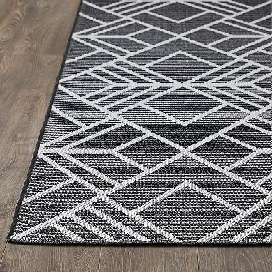 Loomaknoti Breyleigh Char Gray Area Rug