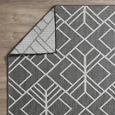 Loomaknoti Breyleigh Char Gray Area Rug