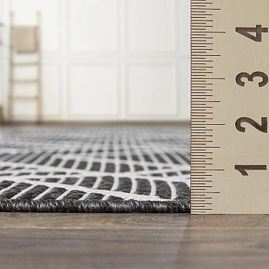 Loomaknoti Breyleigh Char Gray Area Rug