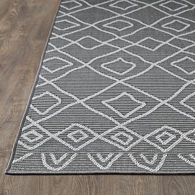 Loomaknoti Breyleigh Trellis Pattern Area Rug