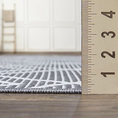 Loomaknoti Breyleigh Trellis Pattern Area Rug