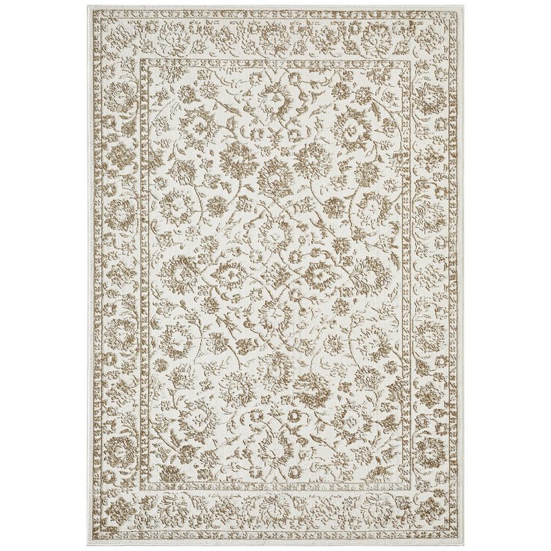 Loomaknoti Aysal Alazah Area Rug, White, 10X13 Ft