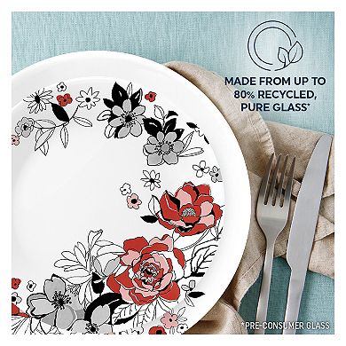 Corelle Chelsea Rose 12-pc. Dinnerware Set