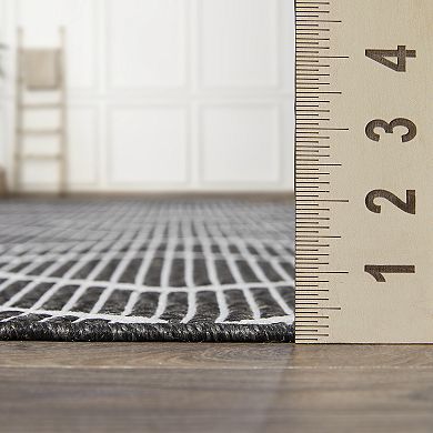 Loomaknoti Breyleigh Cut Cream Area Rug