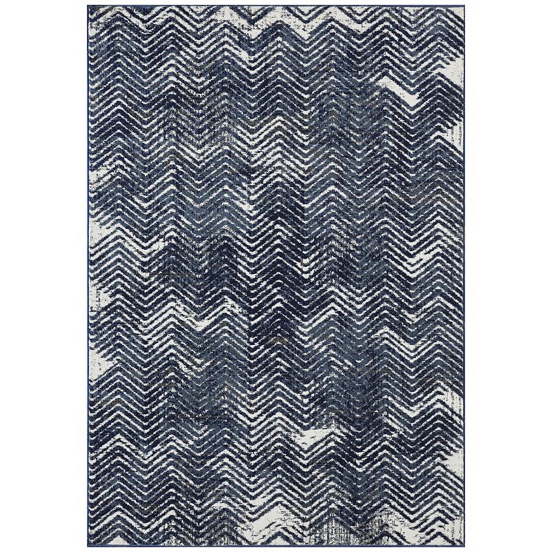 Loomaknoti Aysal Armelar Area Rug, Blue, 10X13 Ft