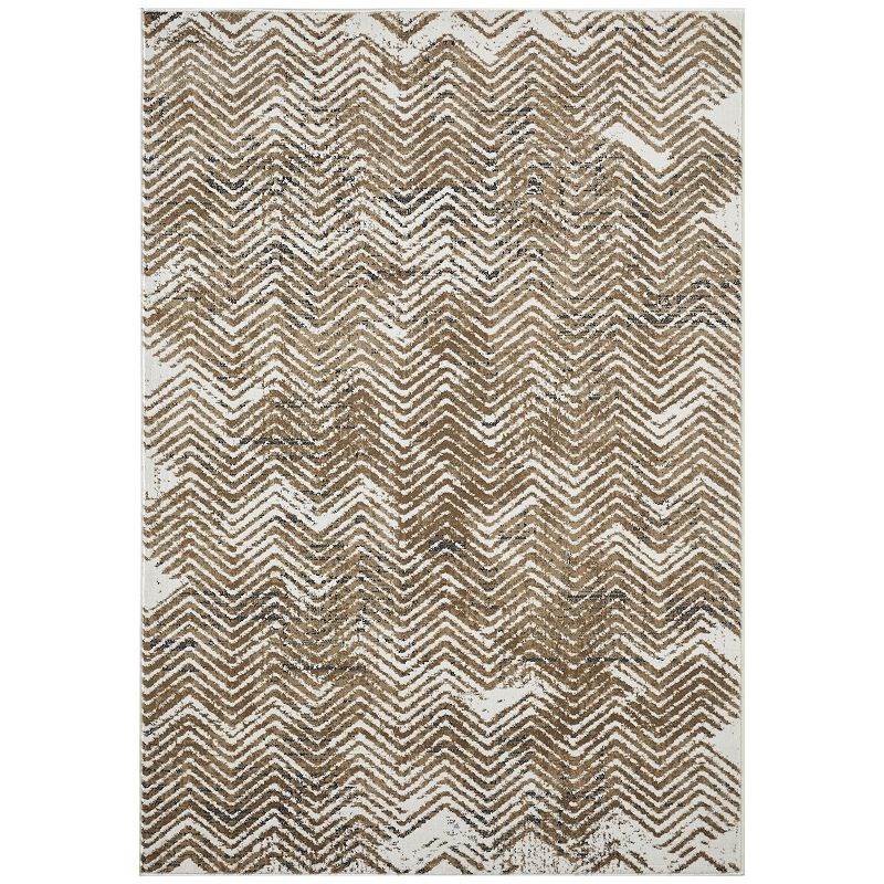 Loomaknoti Aysal Armelar Area Rug, White, 10X13 Ft