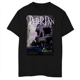Disney's Tinker Bell Boys 8-20 Classic Scenery Croc & Skull Rock Graphic Tee