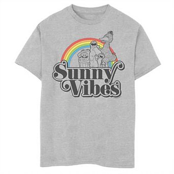 Boys 8-20 Sesame Street Sunny Vibes Rainbow Graphic Tee