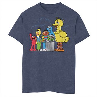 Boys 8-20 Sesame Street Crew To The Street Graphic Tee