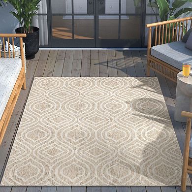 Well Woven Fallon Ludo Indoor/Outdoor High-Low Are Rug