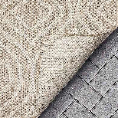 Well Woven Fallon Ludo Indoor/Outdoor High-Low Are Rug