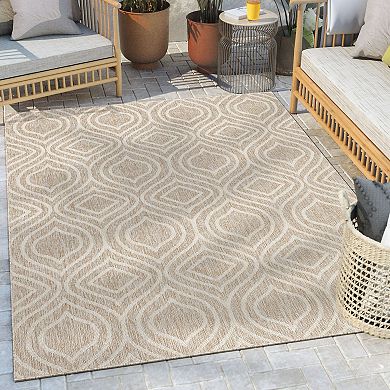 Well Woven Fallon Ludo Indoor/Outdoor High-Low Are Rug