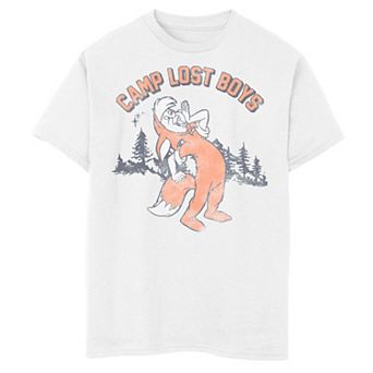 Disney's Peter Pan Boys 8-20 Fox Camp Lost Boys Graphic Tee