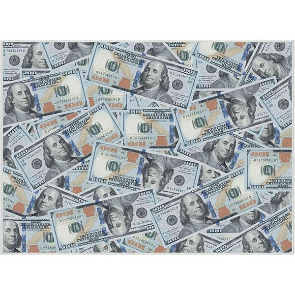 Well Woven Money Dollar Front Bill Machine Washable Are Rug