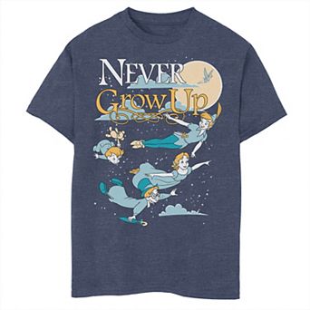 Disney's Tinker Bell Boys 8-20 Flight Never Grow Up Graphic Tee