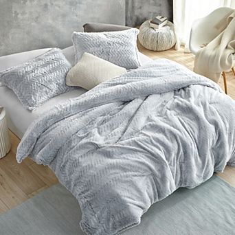 Peak of Cozy - Coma Inducer® Oversized Comforter Set - Chevron Frosted