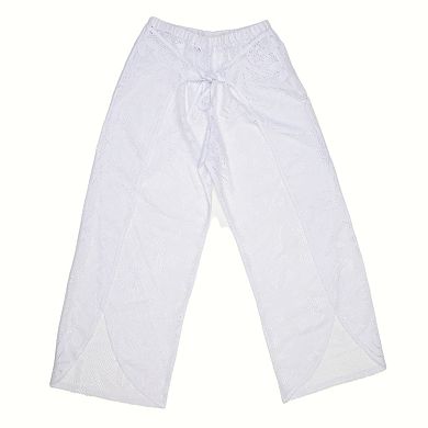 Women's Aqua Del Mar Tie-Front Tulip-Hem Pants