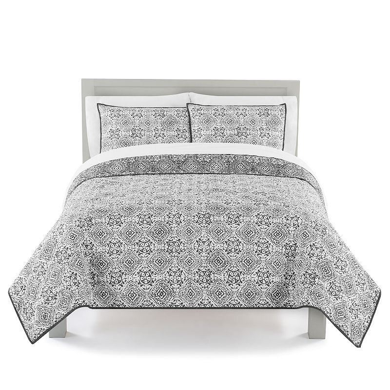 65768052 The Big One Yara Boho Tile Reversible Quilt Set, M sku 65768052