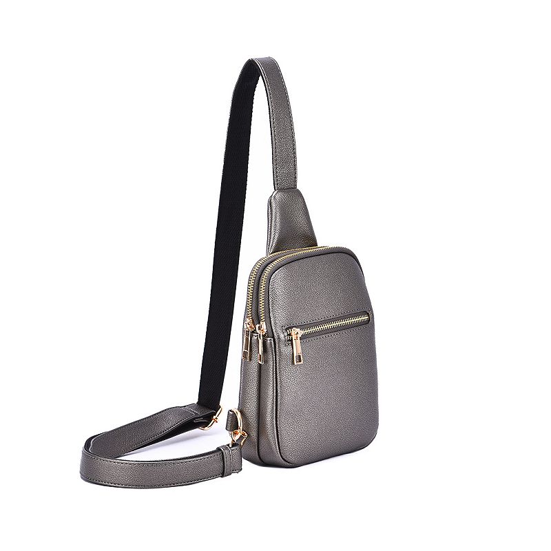 Mellow World Justine Sling Bag, Grey Grey