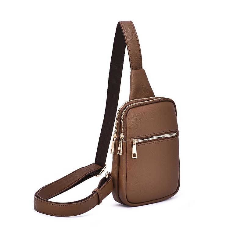 Mellow World Justine Sling Bag, Brown