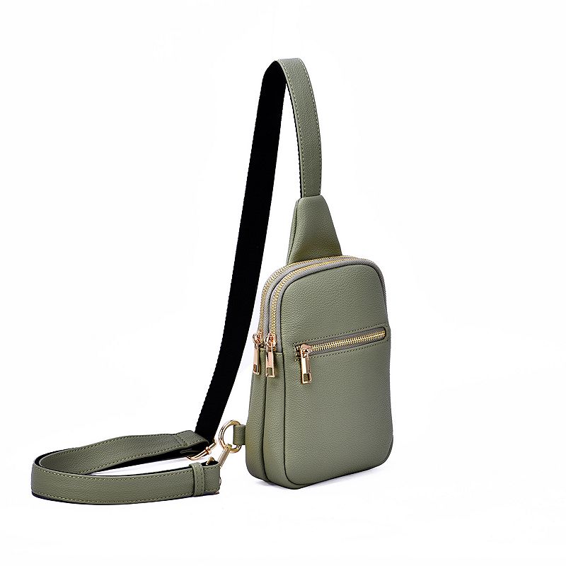 Mellow World Justine Sling Bag, Green