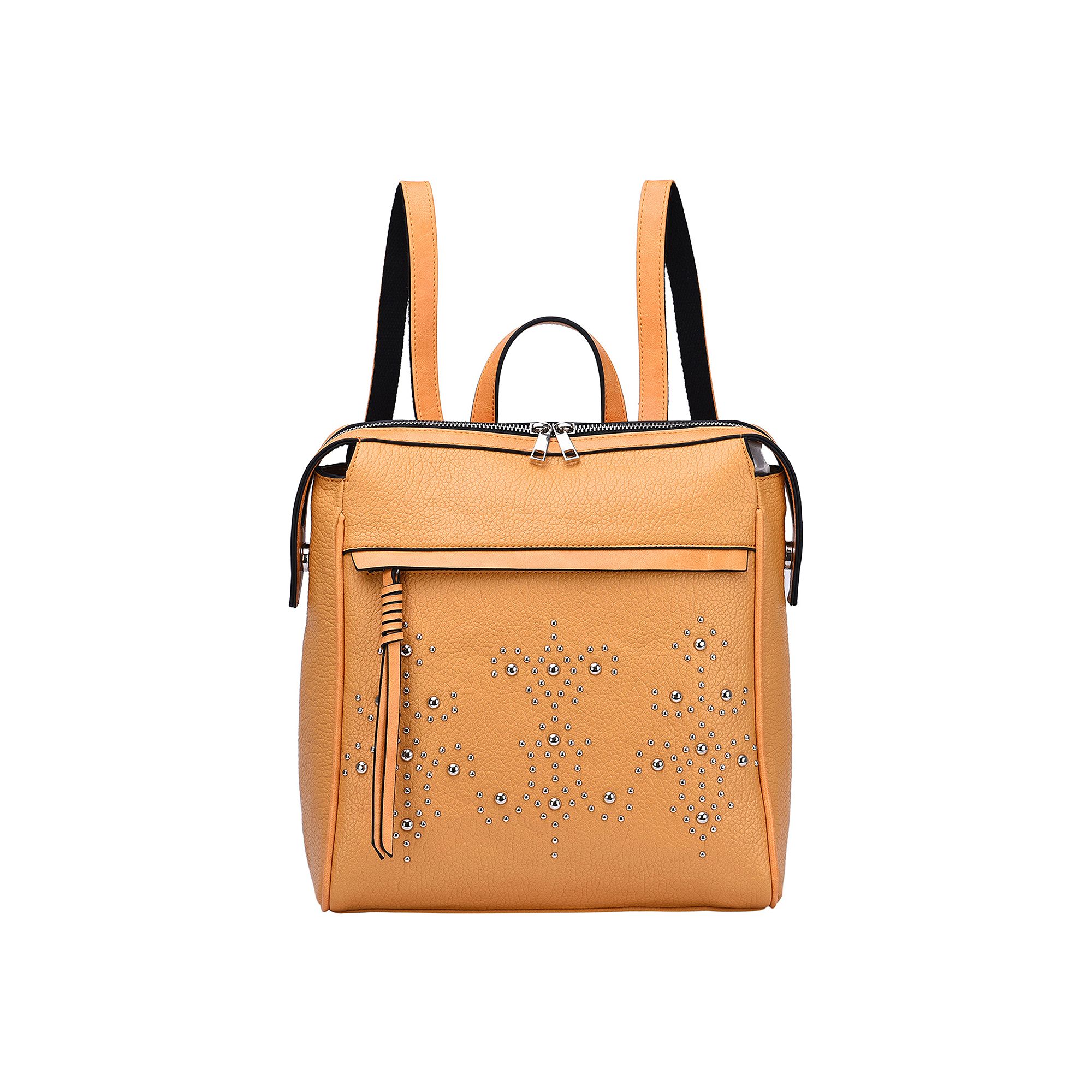 Mellow World Dena Convertible Backpack, Yellow