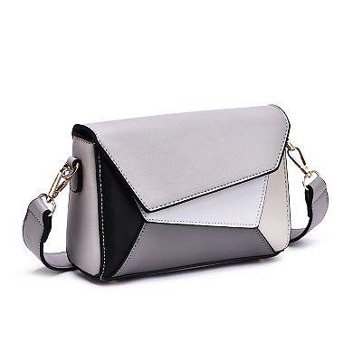 Mellow World Sylvie Geometric Flap Crossbody Bag