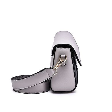 Mellow World Sylvie Geometric Flap Crossbody Bag