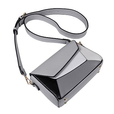 Mellow World Sylvie Geometric Flap Crossbody Bag