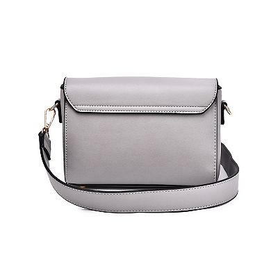 Mellow World Sylvie Geometric Flap Crossbody Bag