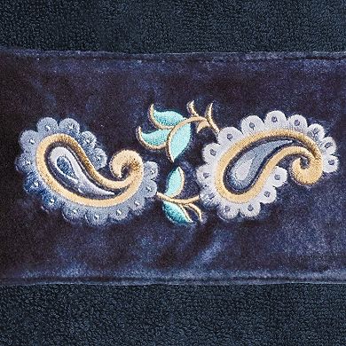 Linum Home Textiles Turkish Cotton Mackenzie 3-piece Embellished Towel Set