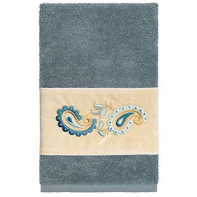 Linum Home Textiles Turkish Cotton Mackenzie 4-piece Embellished Towel Set