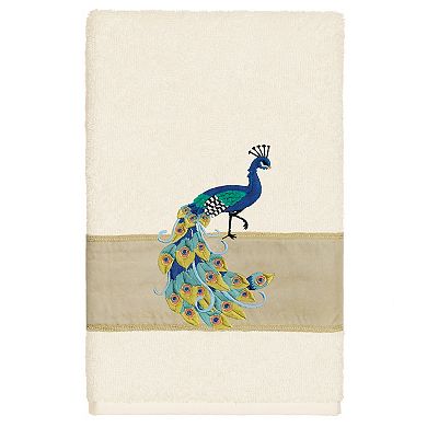 Linum Home Textiles Turkish Cotton Penelope 2-piece Embellished Hand Towel Set