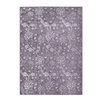 My Magic Carpet Kalini Floral Woodland Area Rug