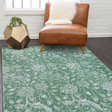My Magic Carpet Kalini Floral Area Rug