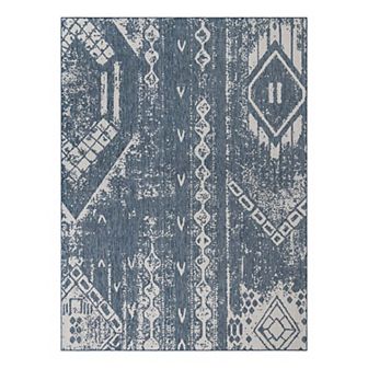 Unique Loom Anthro Outdoor Bohemian Rug