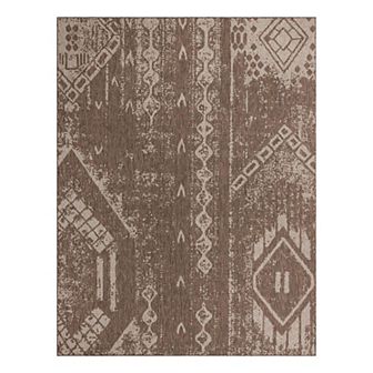 Unique Loom Anthro Outdoor Bohemian Rug