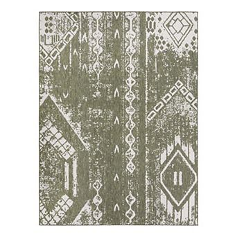 Unique Loom Anthro Outdoor Bohemian Rug