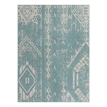 Unique Loom Anthro Outdoor Bohemian Rug