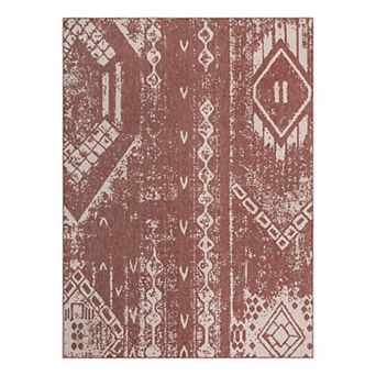 Unique Loom Anthro Outdoor Bohemian Rug