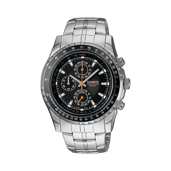 Casio Men's Stainless Steel Chronograph Watch - MTP4500D-1AV