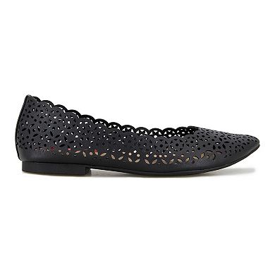 UNIONBAY Woodbury Women's Perforated Ballet Flats