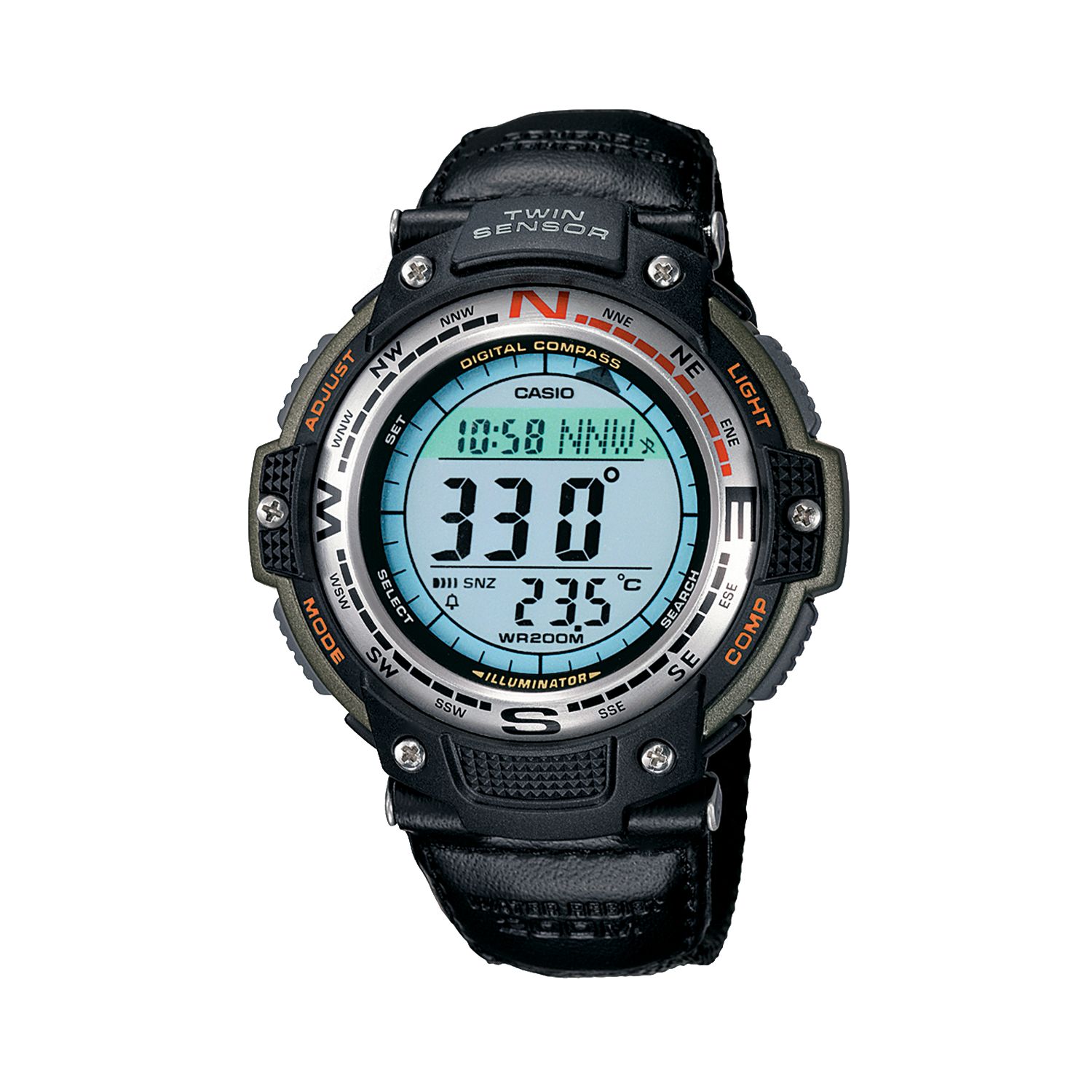 casio twin sensor watch