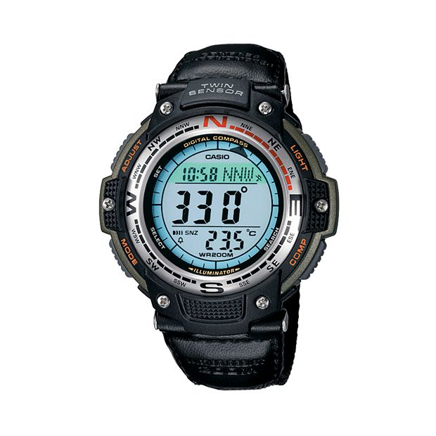 Casio Men's Twin Sensor Digital Chronograph Watch - SGW100B-3V