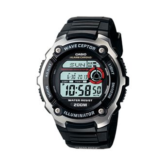 Casio Men's 47mm Waveceptor Atomic Digital Chronograph Watch - WV200A-1AV