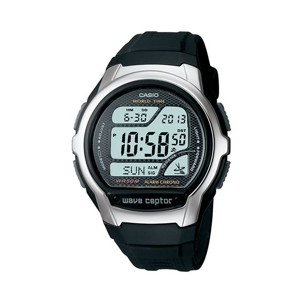 Casio Men's Wave Ceptor Atomic Digital Chronograph Watch - WV58A-1AV