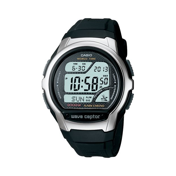 Casio Men's Wave Ceptor Atomic Digital Chronograph Watch