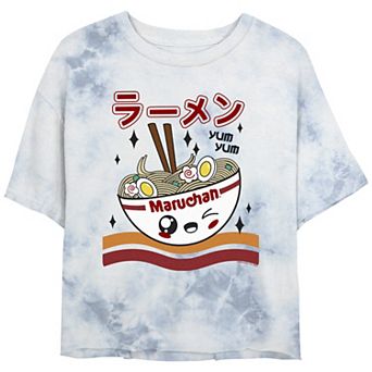 Juniors' Maruchan Kawai Bowl Yum Yum Figure Bombard Wash Tee