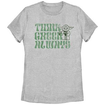 Disney's Star Wars Juniors' Think Green Always St. Patrick's Day Graphic Tee